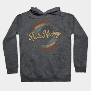 Arctic Monkeys Circular Fade Hoodie